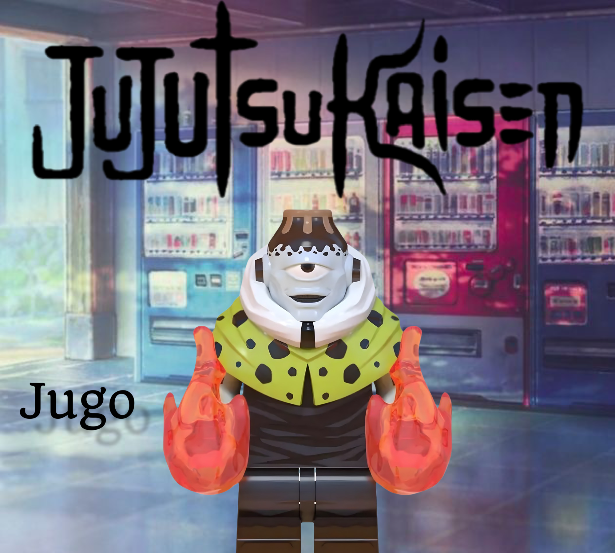 Custom Set of 6 Jujutsu Kaisen Mini-Figz! Cursed Spirits and Mao Chou!