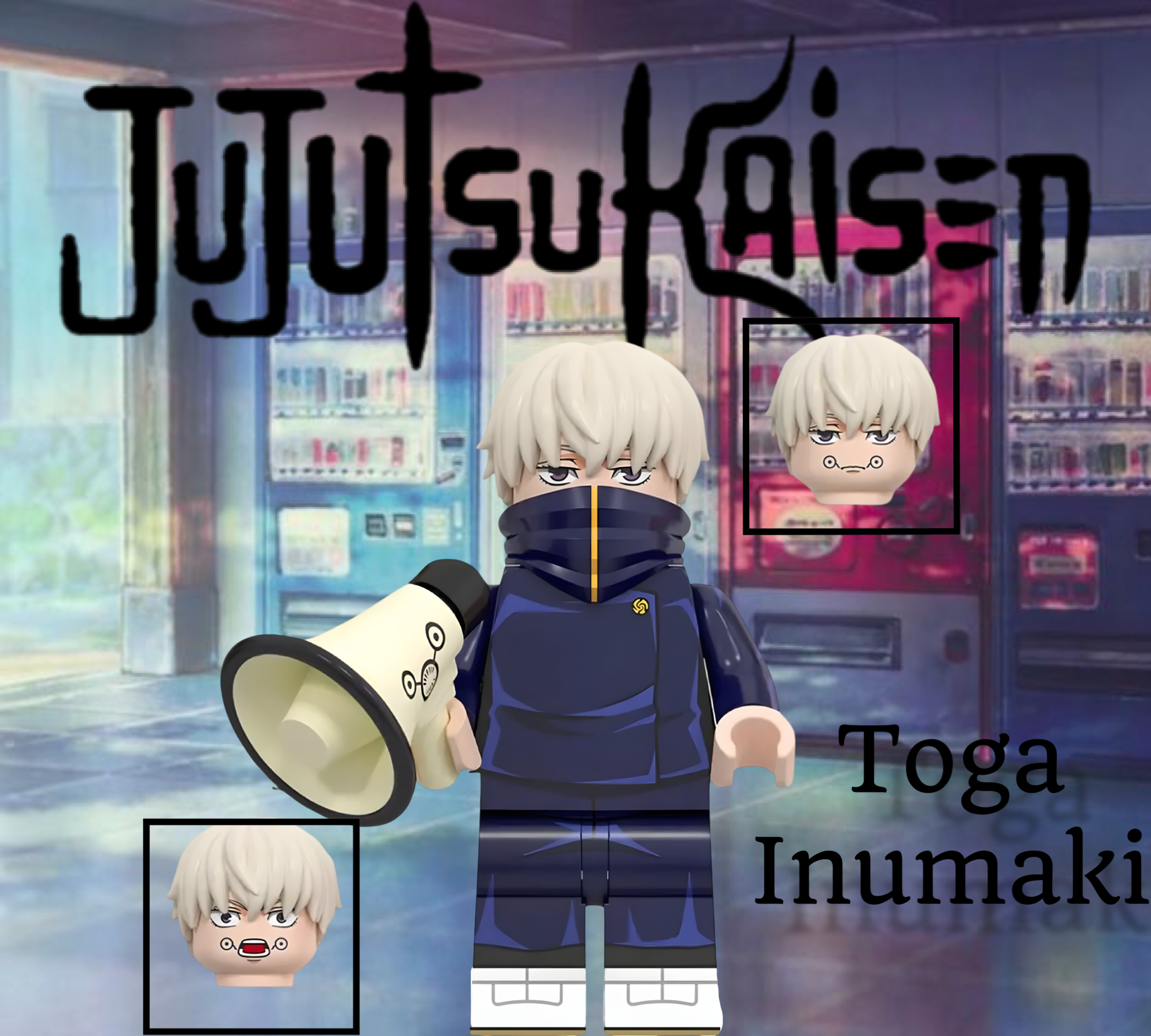 Custom Set of 6 Jujutsu Kaisen Mini-Figz! Tokyo Jujutsu High 1st & 2nd Year Students!