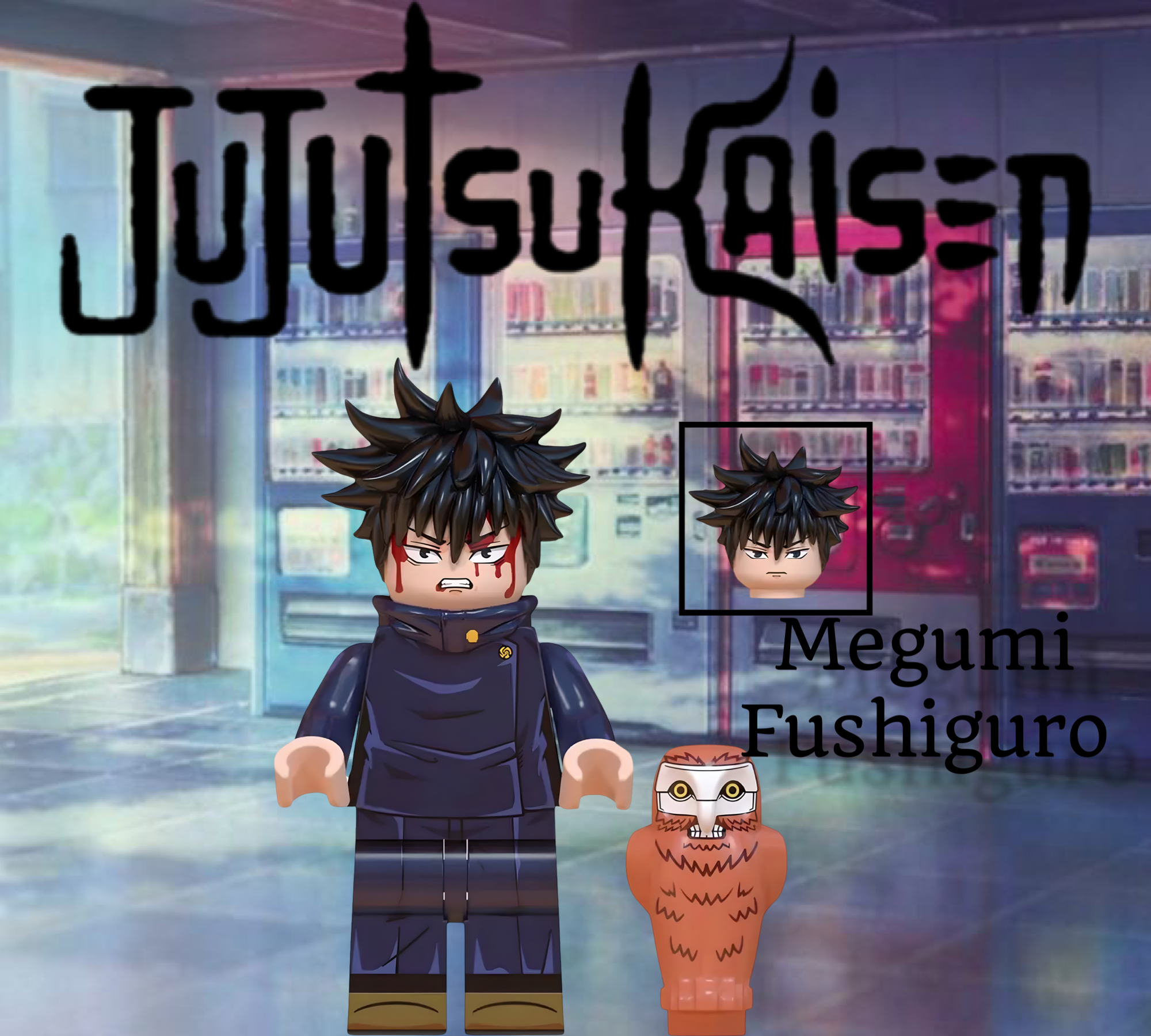 Custom Set of 6 Jujutsu Kaisen Mini-Figz! Tokyo Jujutsu High 1st & 2nd Year Students!