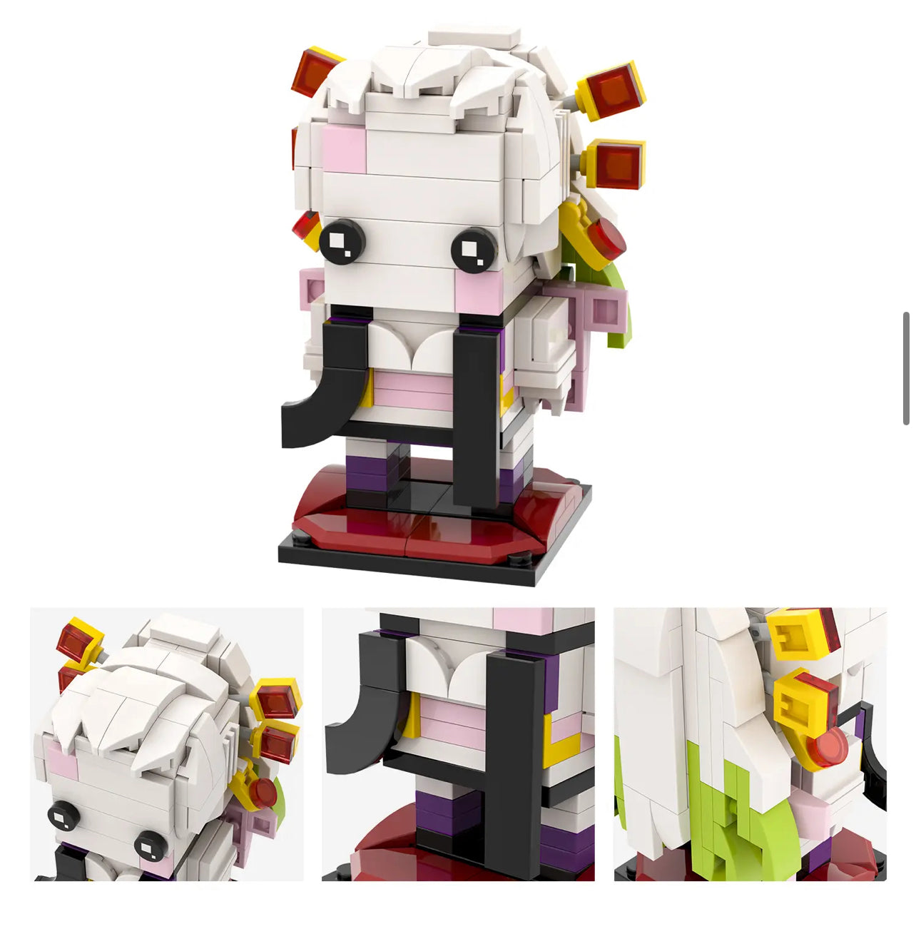 Demon Slayer BrickHeadz: Journey into the World of Demons and Heros!!