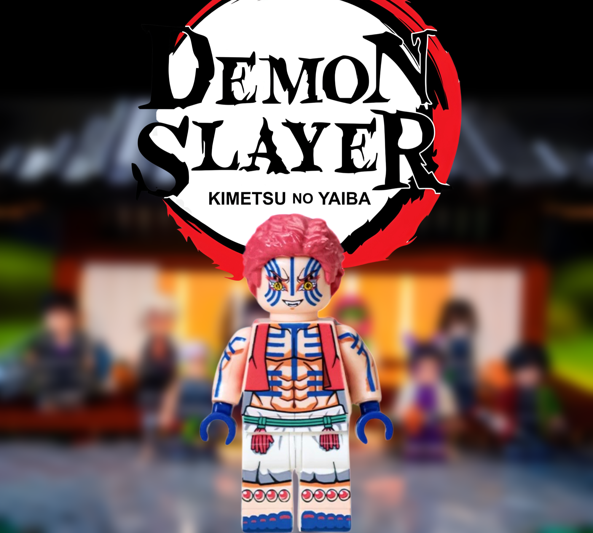 Custom Set of 8 Demon Slayer Mini-Figz(1st Edition)!