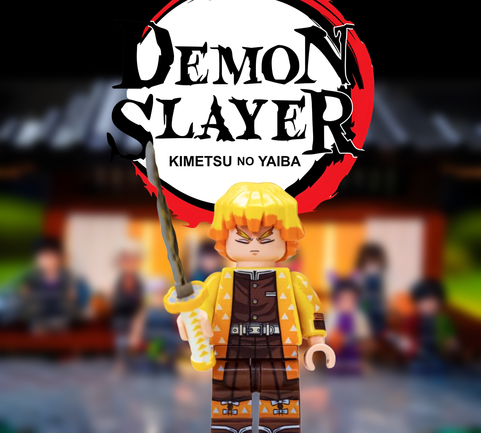 Custom Set of 8 Demon Slayer Mini-Figz(1st Edition)!