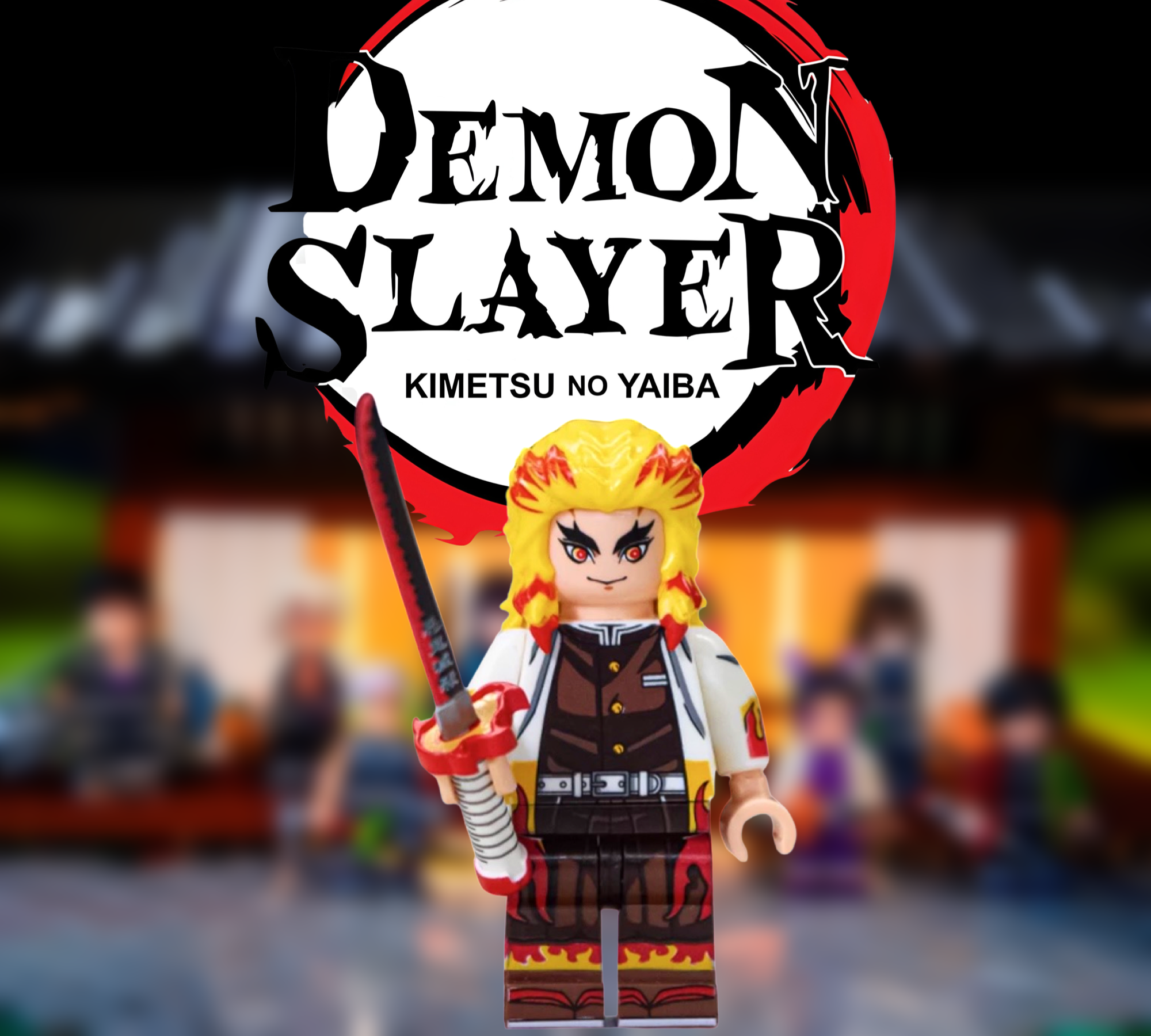 Custom Set of 8 Demon Slayer Mini-Figz(1st Edition)!