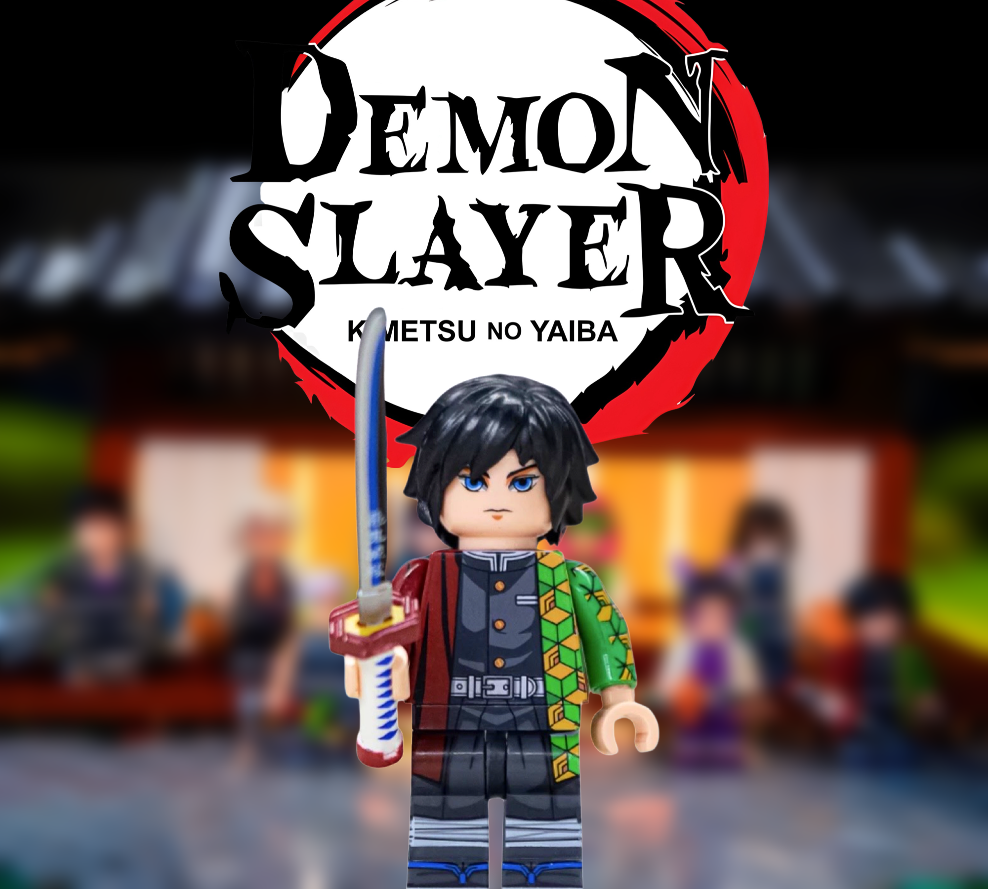 Custom Set of 8 Demon Slayer Mini-Figz(1st Edition)!