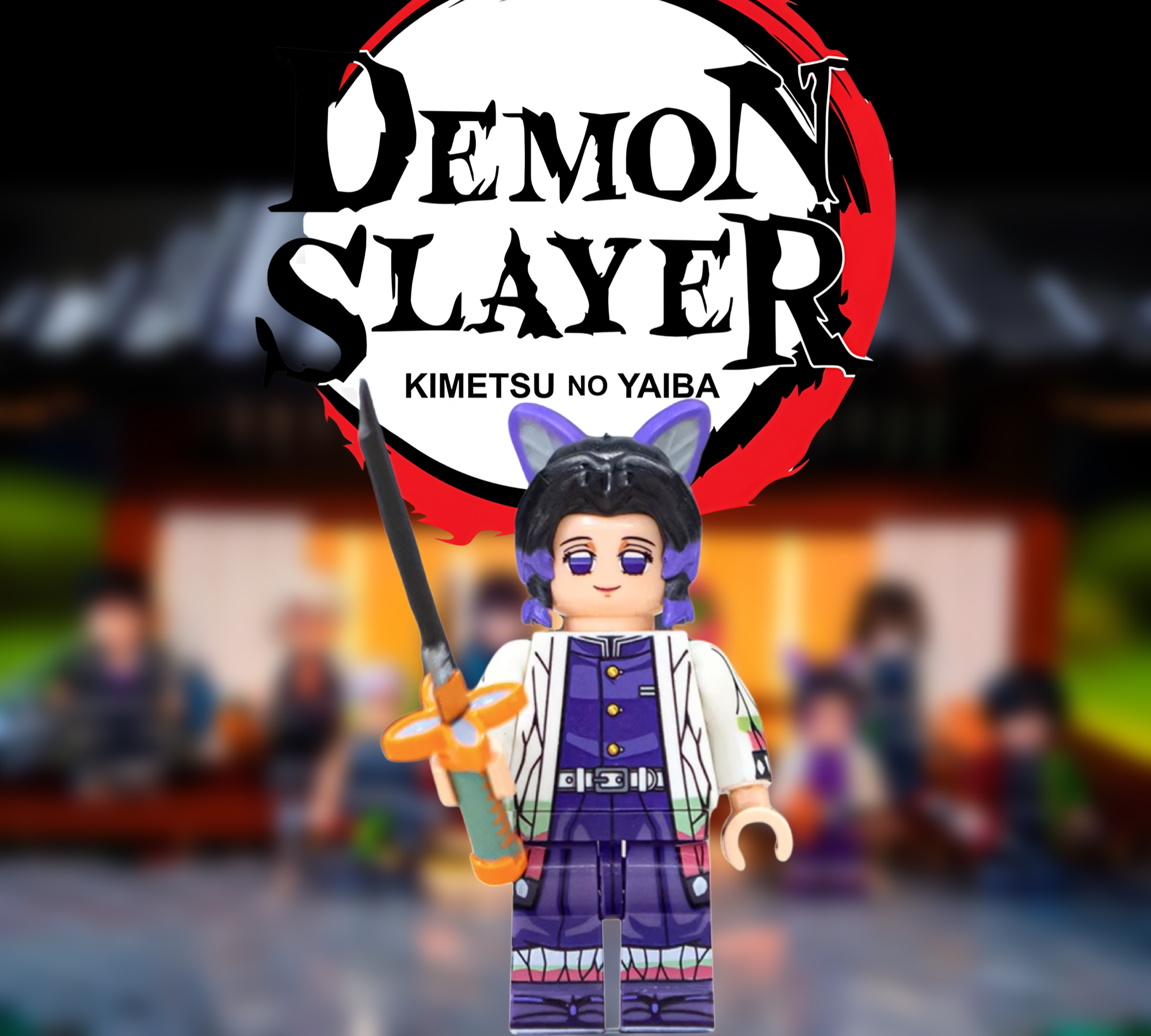 Custom Set of 8 Demon Slayer Mini-Figz(1st Edition)!