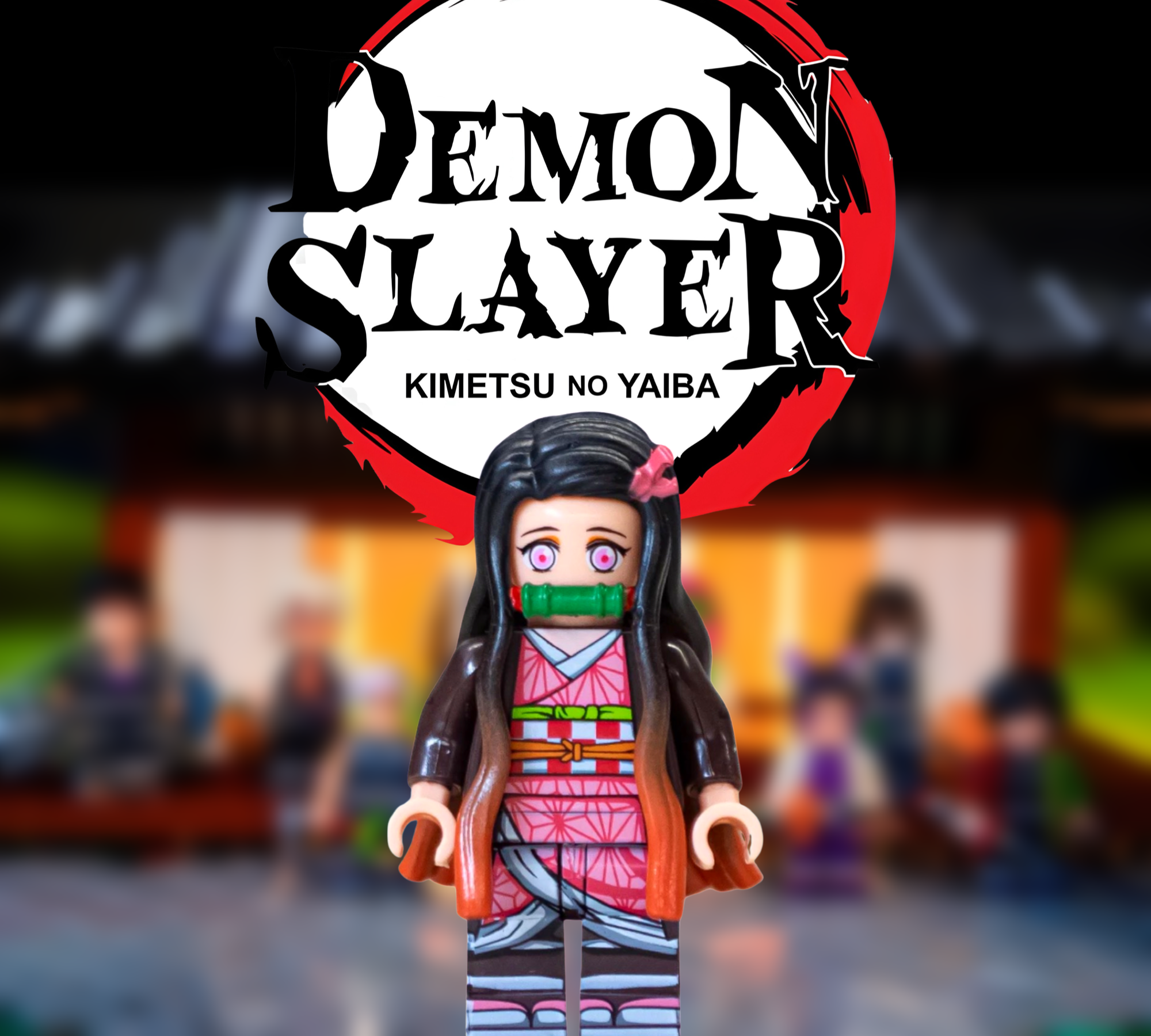 Custom Set of 8 Demon Slayer Mini-Figz(1st Edition)!